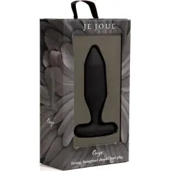 Je joue - onyx plug anal vibrador negro