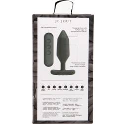 Je joue - onyx plug anal vibrador negro - - 5