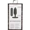Je joue - onyx plug anal vibrador negro - 5