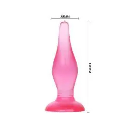 Baile - plug anal tacto suave lila 14.2 cm Baile - plug anal tacto suave lila 14.2 cm