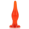 Plug anal tacto suave rojo 14.2 - 2