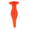 Plug anal tacto suave rojo 14.2 - 5