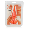 Plug anal tacto suave rojo 14.2 - 7