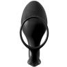 Ass-Gasm Cockring Advanced Plug negro, otro ángulo de lado