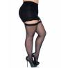 Leg avenue medias con costura trasera talla grande - 3