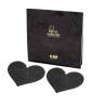 Bijoux pezoneras flash corazón negro - 3
