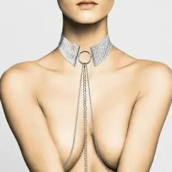 Bijoux - désir métallique collar metlico plateado