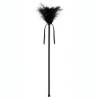 Plumero Secretplay negro de 40 cm