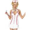 Leg Avenue Head Nurse con la cofia y la cremallera