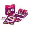 Contenido de Sexpert: tablero, peones, fichas y cartas