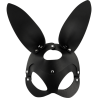 Coquette  mascara cuero vegano con orejas de conejo - 3