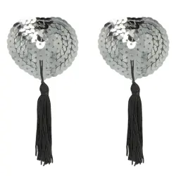 Coquette chic desire - cubre pezones silver