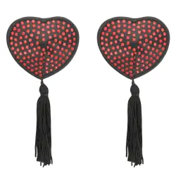 Coquette chic desire - cubre pezones rojo / negro Coquette chic desire - cubre pezones rojo / negro