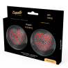 Coquette chic desire cubre pezones rojo / negro - 4