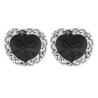 Coquette chic desire cubre pezones lace negro - 3
