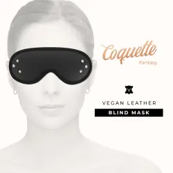 Coquette chic desire - fantasy antifaz cuero vegano con forro de neopreno