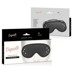 Coquette chic desire - fantasy antifaz cuero vegano con forro de neopreno