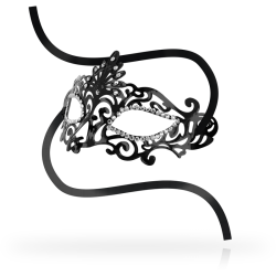 Ohmama masks antifaz con perlitas color negro - 2