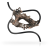 Ohmama masks antifaz estilo veneciano color cobre - 2