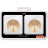 Coquette chic desire cubre pezones circulos color dorados - 5