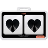 Coquette chic desire cubre pezones corazones color negros - 5