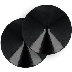 Coquette chic desire - cubre pezones metal circulos negros