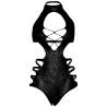 Leg avenue body de encajes talla unica - negro - 6