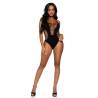 Leg avenue body tanga racerback talla unica - negro - 9