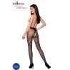 Medias Passion Tiopen 010 20 den en negro, modelo de espaldas