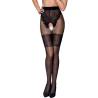 Medias Passion Tiopen 013 20/40 den en negro, detalle de las piernas