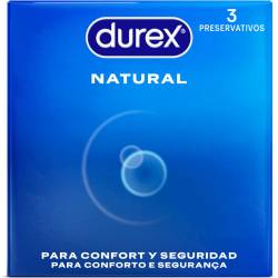 Durex natural comfort 3 unidades - 3