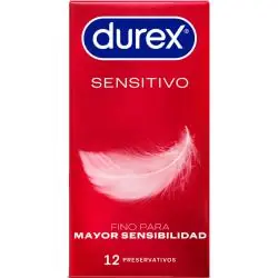 Durex - preservativos sensitivo 12 unidades Durex - preservativos sensitivo 12 unidades