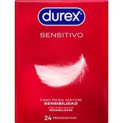 Durex - preservativos sensitivo 24 unidades Durex - preservativos sensitivo 24 unidades