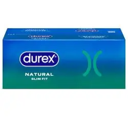 Durex - natural slim fit basic 144 unidades