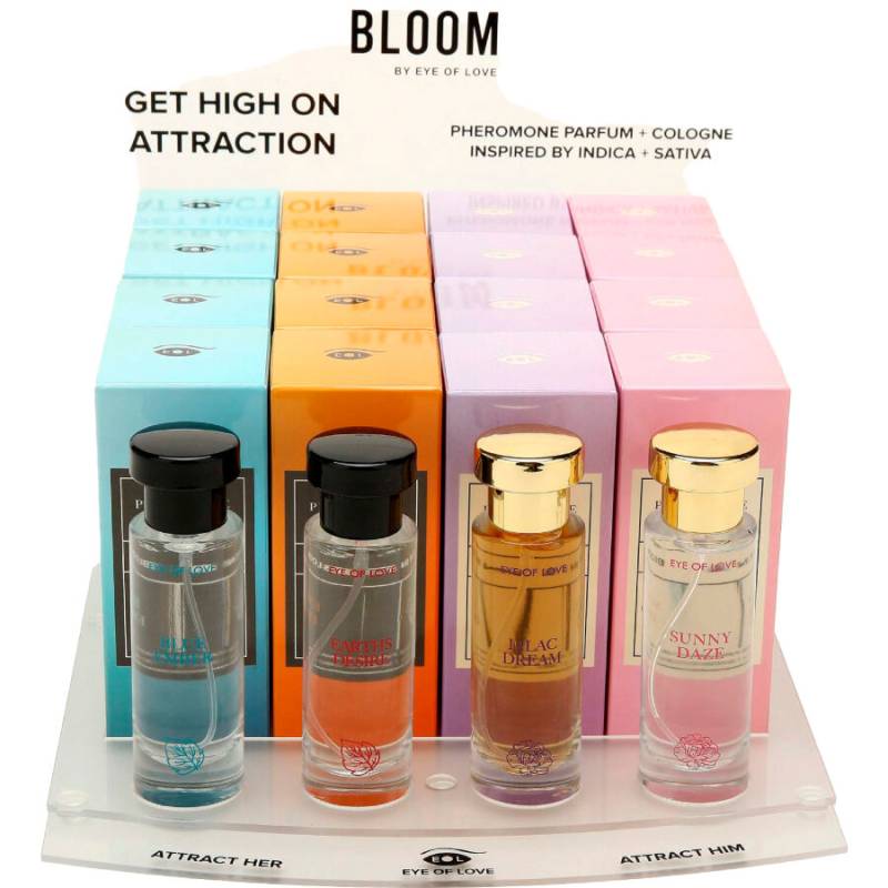 Eye of love - bloom expositor 4x4 perfumes 30 ml - 1