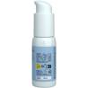Parte de atrás del frasco de Mister Size Delay Gel