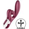 Satisfyer - touch me vibrador rabbit rojo - 1