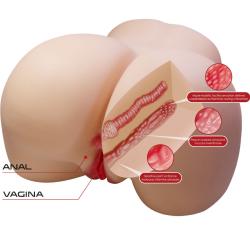 Crazy bull - julia trasero femenino realista vagina y anal 11 kg