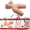 Torso Crazy Bull Lily con piernas junto a su caja