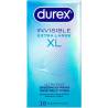 Caja de 10 preservativos Durex Invisible XL