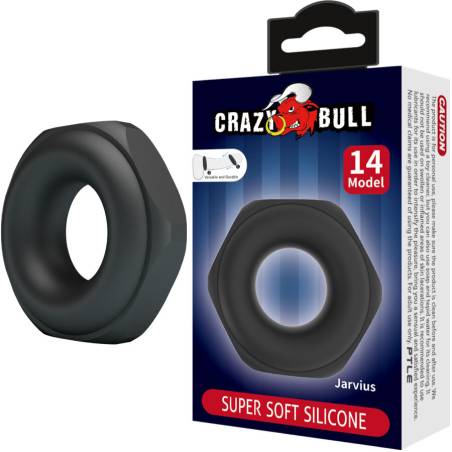 Crazy bull - jarvius anillo silicona modelo 14 - 1