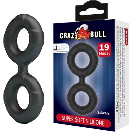 Crazy bull - radwan anillo doble silicona modelo 19 - 1