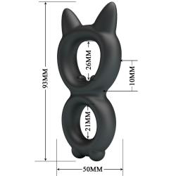 Crazy bull - toran anillo doble silicona modelo 20