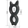 Crazy bull - toran anillo doble silicona modelo 20 - 6