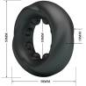 Crazy bull - daquez anillo silicona modelo 4 - 6