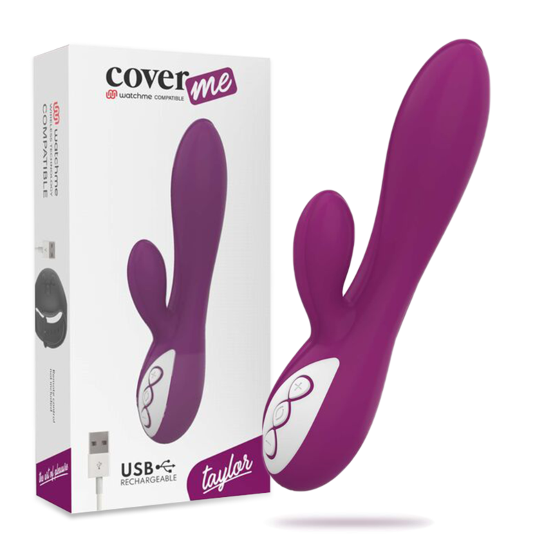 Coverme taylor vibrador compatible con watchme wireless technology