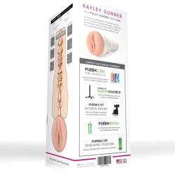 Fleshlight - kayley gunner masturbador vagina