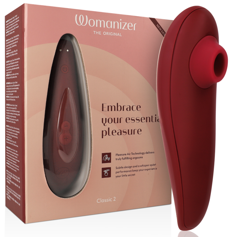 Womanizer - classic 2 estimulador de clítoris burdeos - 1 Womanizer - classic 2 estimulador de clítoris burdeos - 1