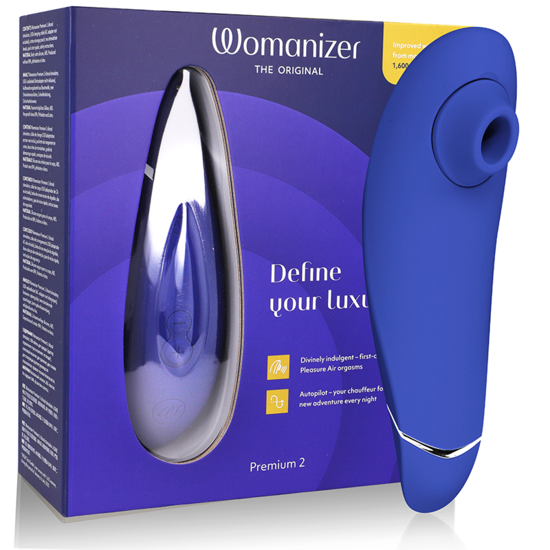 Womanizer - premium 2 estimulador de clítoris arándano - 1