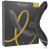 Womanizer OG gris oscuro junto a su caja